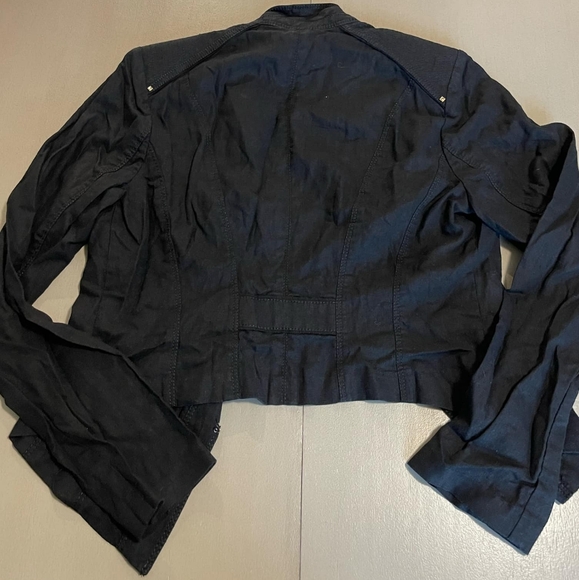 White house black market black cardigan jacket size 8 - Picture 2 of 4